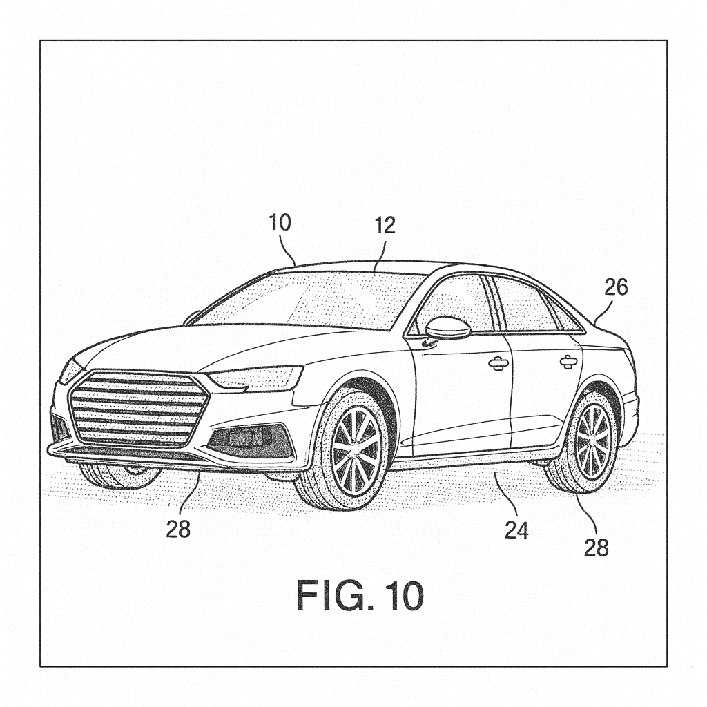 2020 Audi A4 Sketch